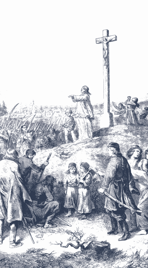Ryciny z przedstawieniem walk powstańczych z lat 1863-64.