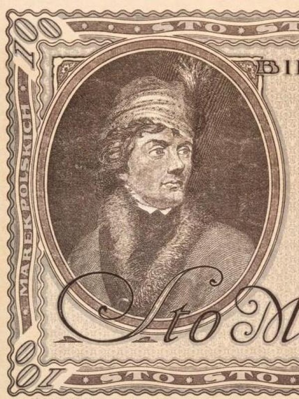 Banknot z podobizną Kościuszki