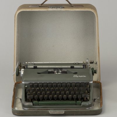 Olympia SM4 typewriter from the Paris Literary Institute