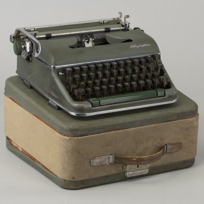 Olympia SM4 typewriter from the Paris Literary Institute
