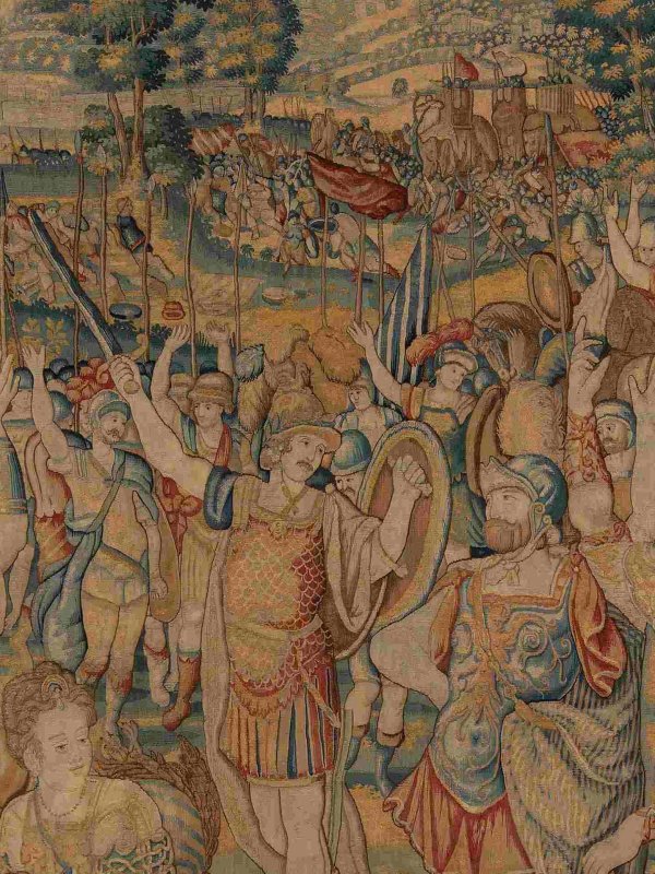 fragment tapiserii