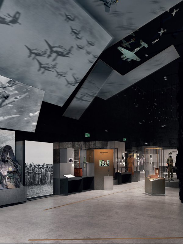 visualization of the permanent exhibition, Fighting Poland Gallery