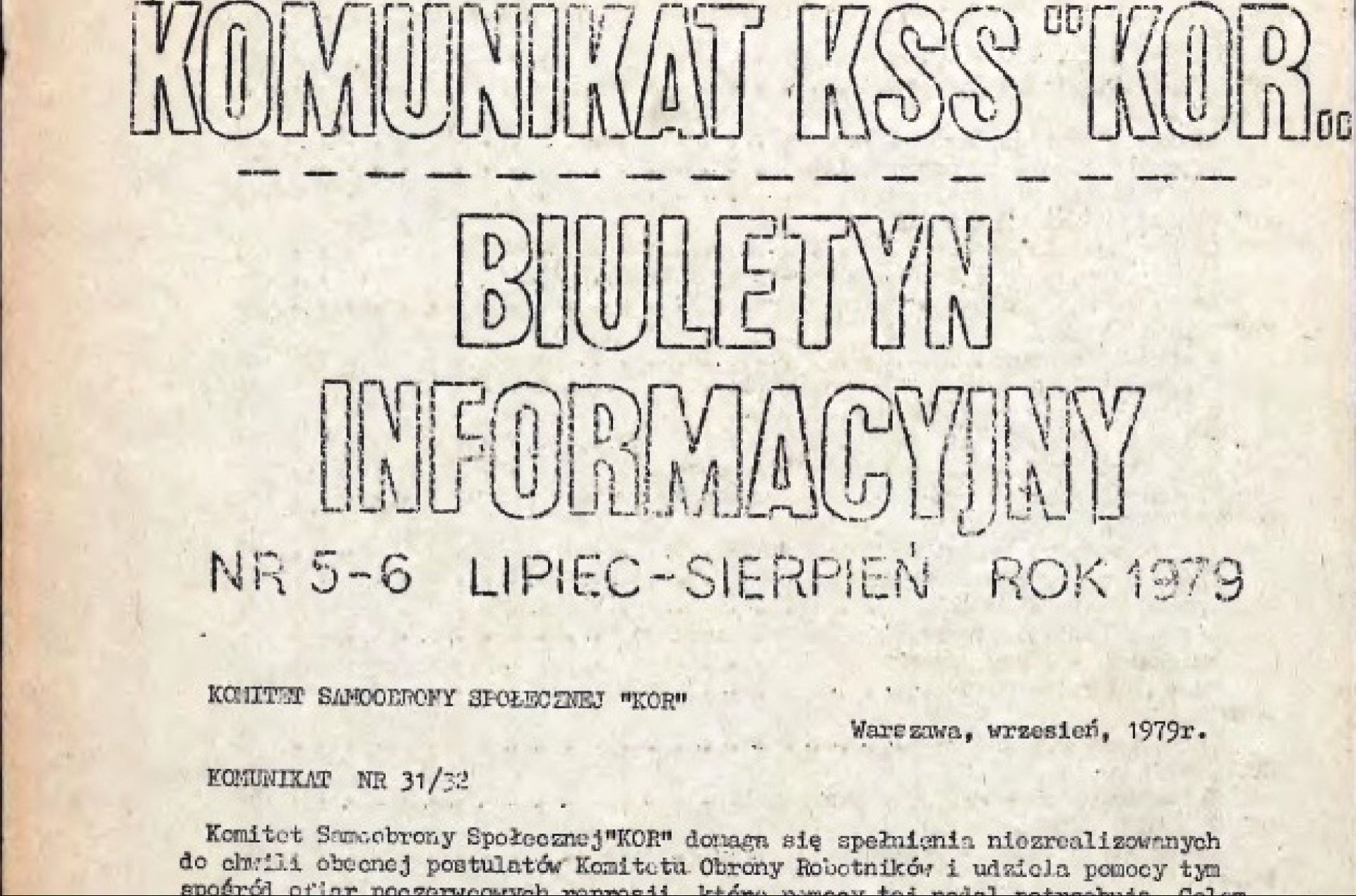 Odbitka druku z drugiego obiegu.